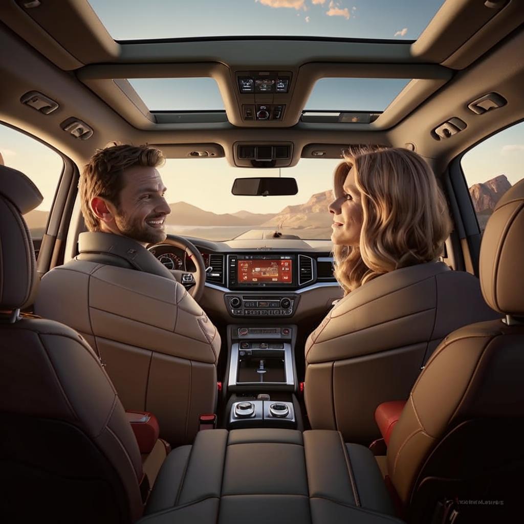 SUV spacieux et confortable, parfait pour les familles et les longs trajets